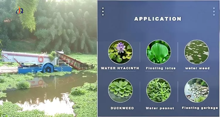 Aquatic Weed Cutting Boat for River Dredging