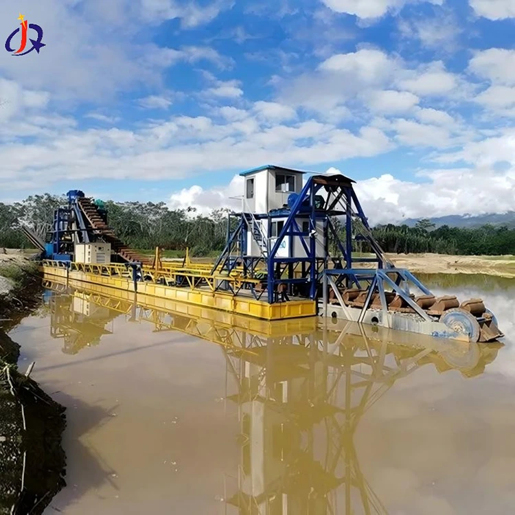 Sand Gold Dredger for River Gold Mining And Washing